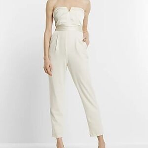 Express Wedding Bridal Jumpsuit Cocktail Party Size 10 NWT